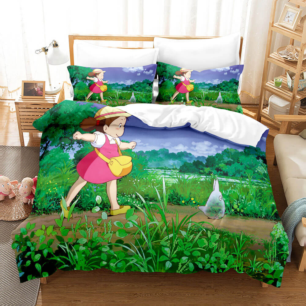 Japan Anime MY NEIGHBOR TOTORO Bedding Sets Quilt Covers