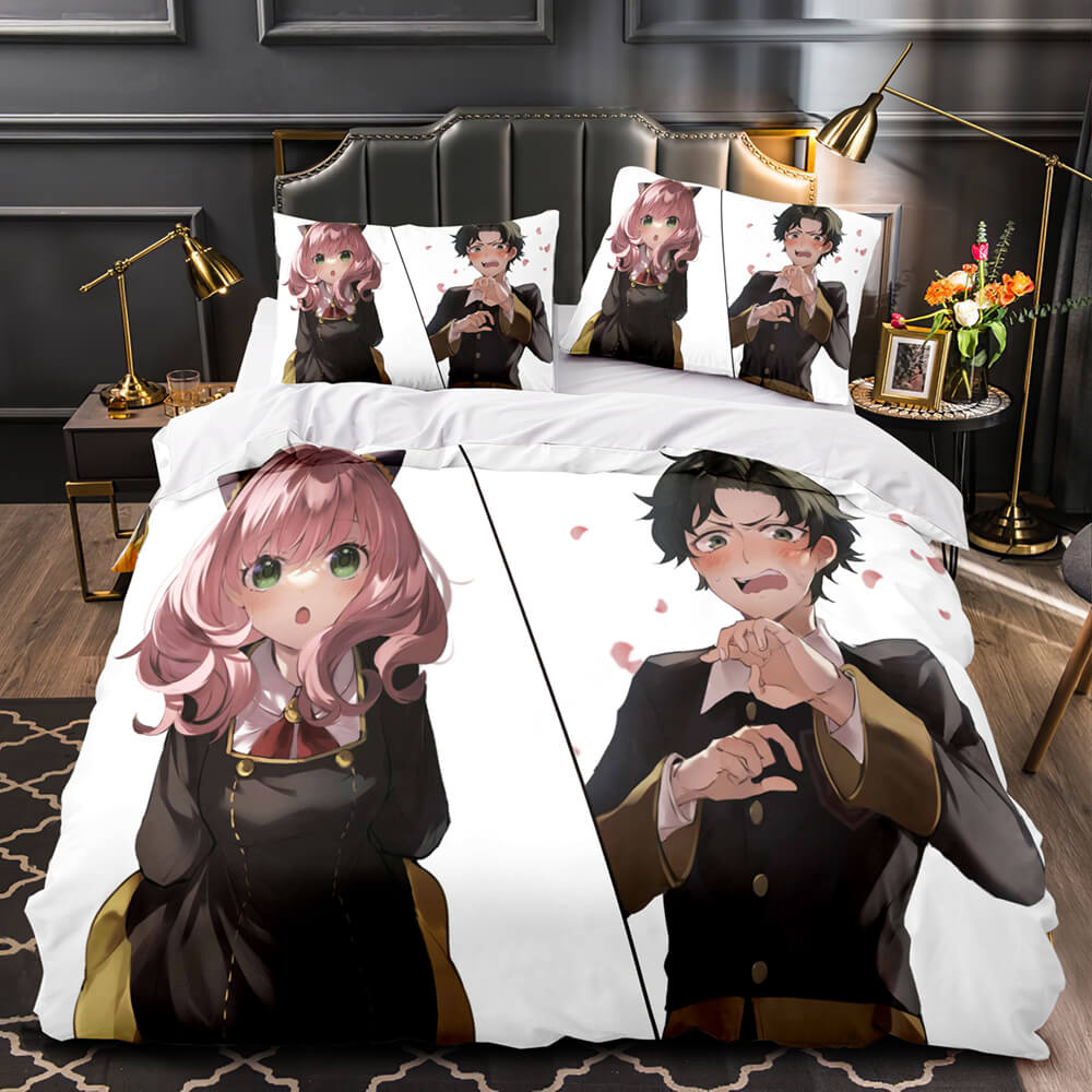 Japan Comics SPY×FAMILY 2022 Bedding Set Quilt Cover Without Filler