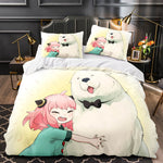 Juego de cama con funda de edredón y relleno de la serie Japan Comics SPY×FAMILY 2022
