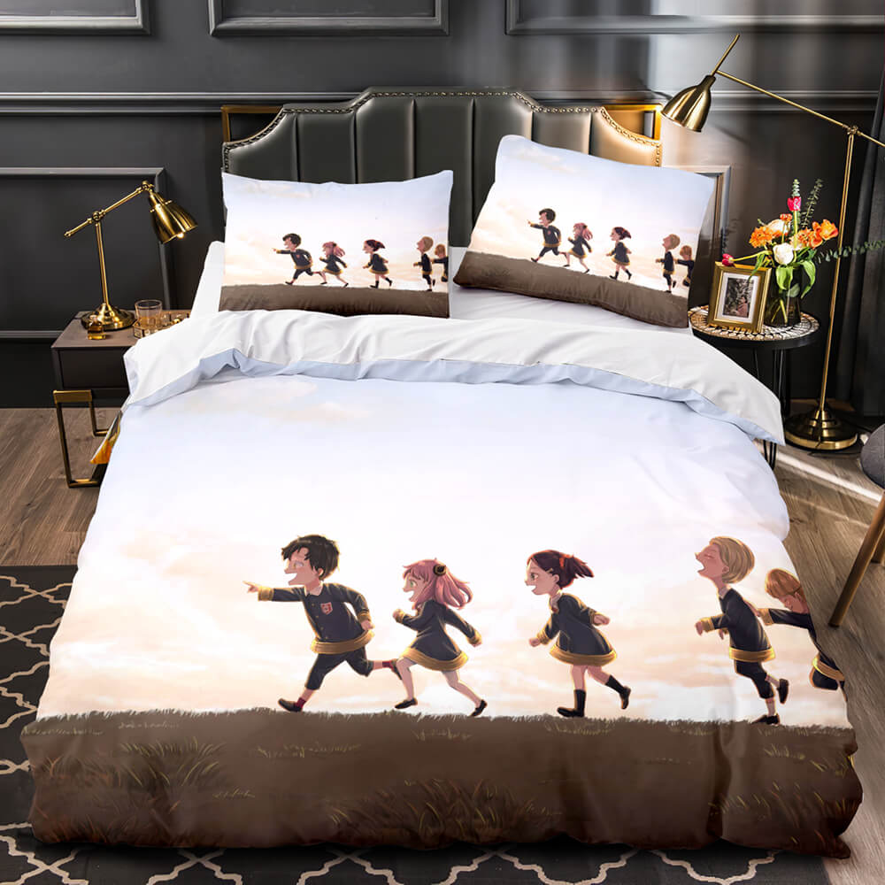 Juego de cama con funda de edredón y relleno de la serie Japan Comics SPY×FAMILY 2022