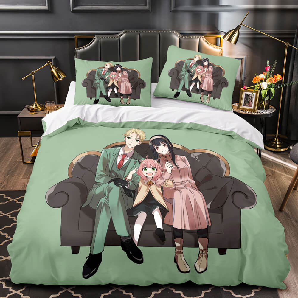 Japan Comics SPY×FAMILY 2022 Bedding Set Quilt Cover Without Filler