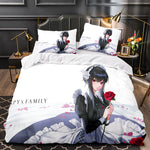 Juego de cama con funda de edredón y relleno de la serie Japan Comics SPY×FAMILY 2022