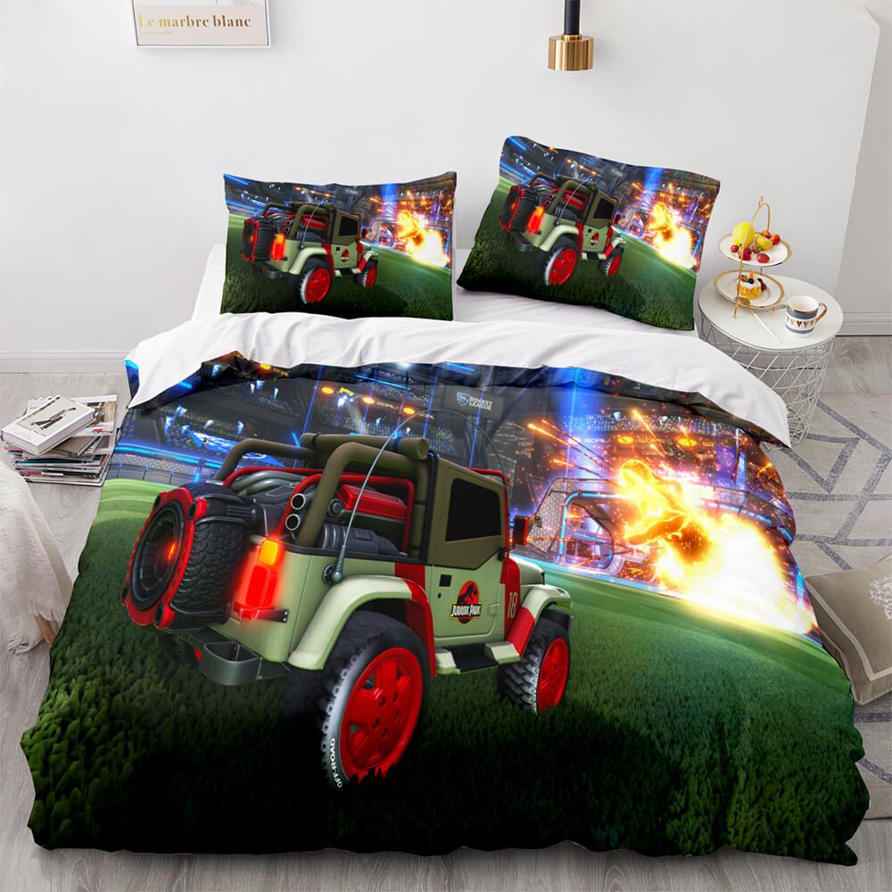 Juego de ropa de cama con funda de edredón para vehículo todoterreno Jeep 4X4