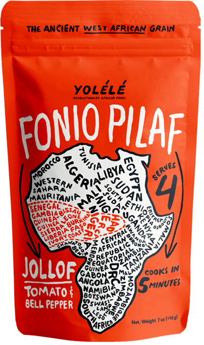 Yolele - Jollof Fonio Pilaf (Pack of 6-7 Oz)