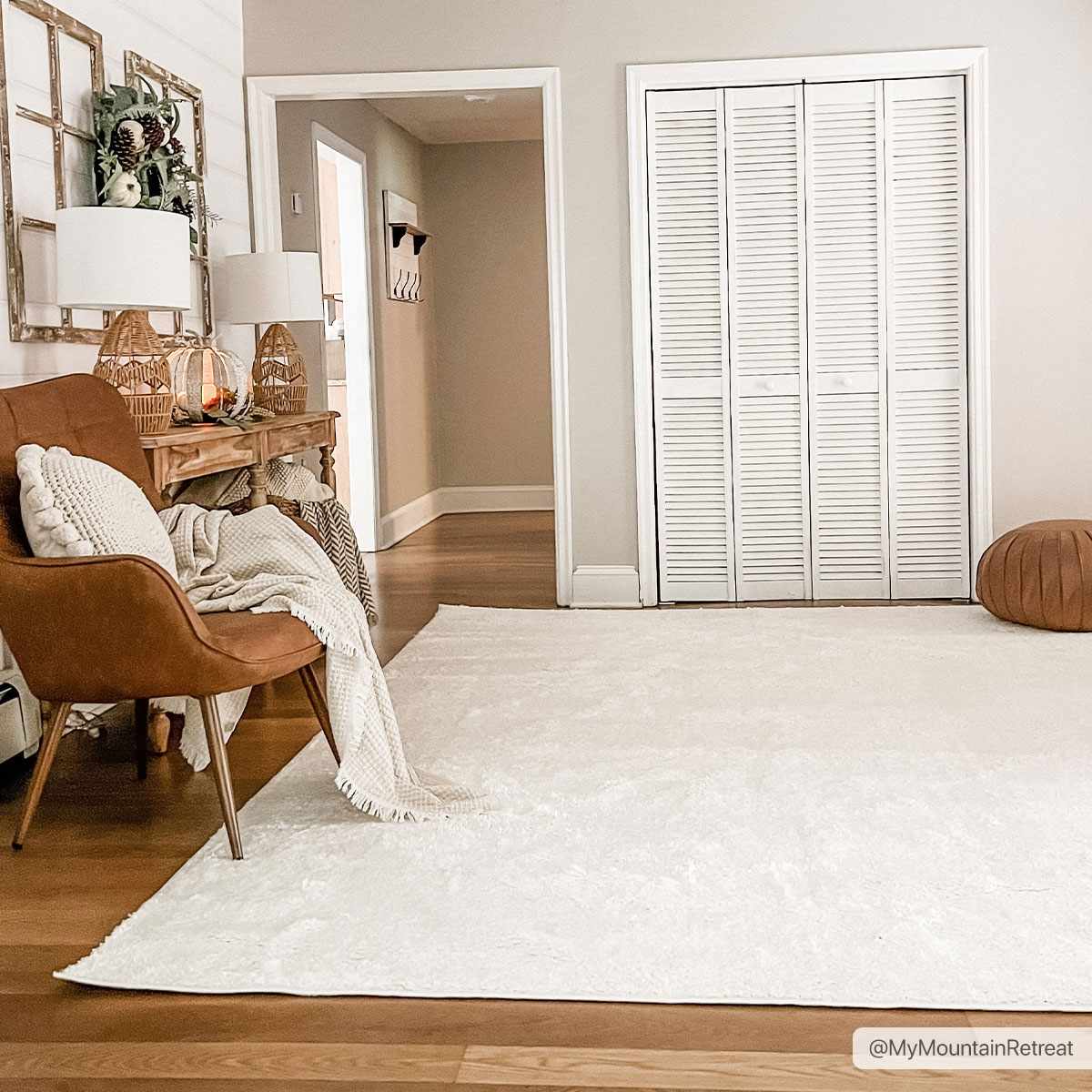 Alfombra lavable Judy White