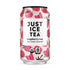 Just Ice Tea - Organic Raspberry Tea, 12 fl oz (Pack of 12) - Fair Trade Beverage