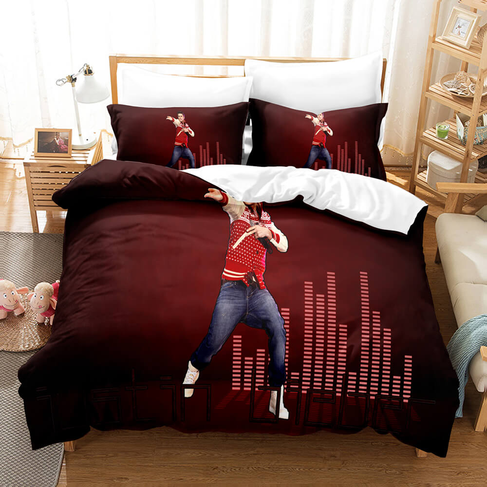 Justin Bieber Cosplay Bedding Set Quilt Cover Room Decoration