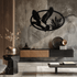 Flying Duck Metal Wall Art - Steel Wall Decor for Home and Cabin - KAF007