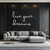 Live Your Dreams Metal Wall Art - Inspirational Script Wall Decor - KAF096