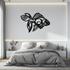 Abstract Fish Metal Wall Art - Modern Steel Wall Decor - KAF101
