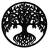 Round Tree of Life Metal Wall Art – Nature-Inspired Decor - KAF217