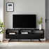 Mueble de TV moderno de tres puertas Kela de mediados de siglo
