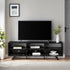 Mueble de TV moderno de tres puertas Kela de mediados de siglo