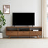 Mueble de TV moderno de tres puertas Kela de mediados de siglo