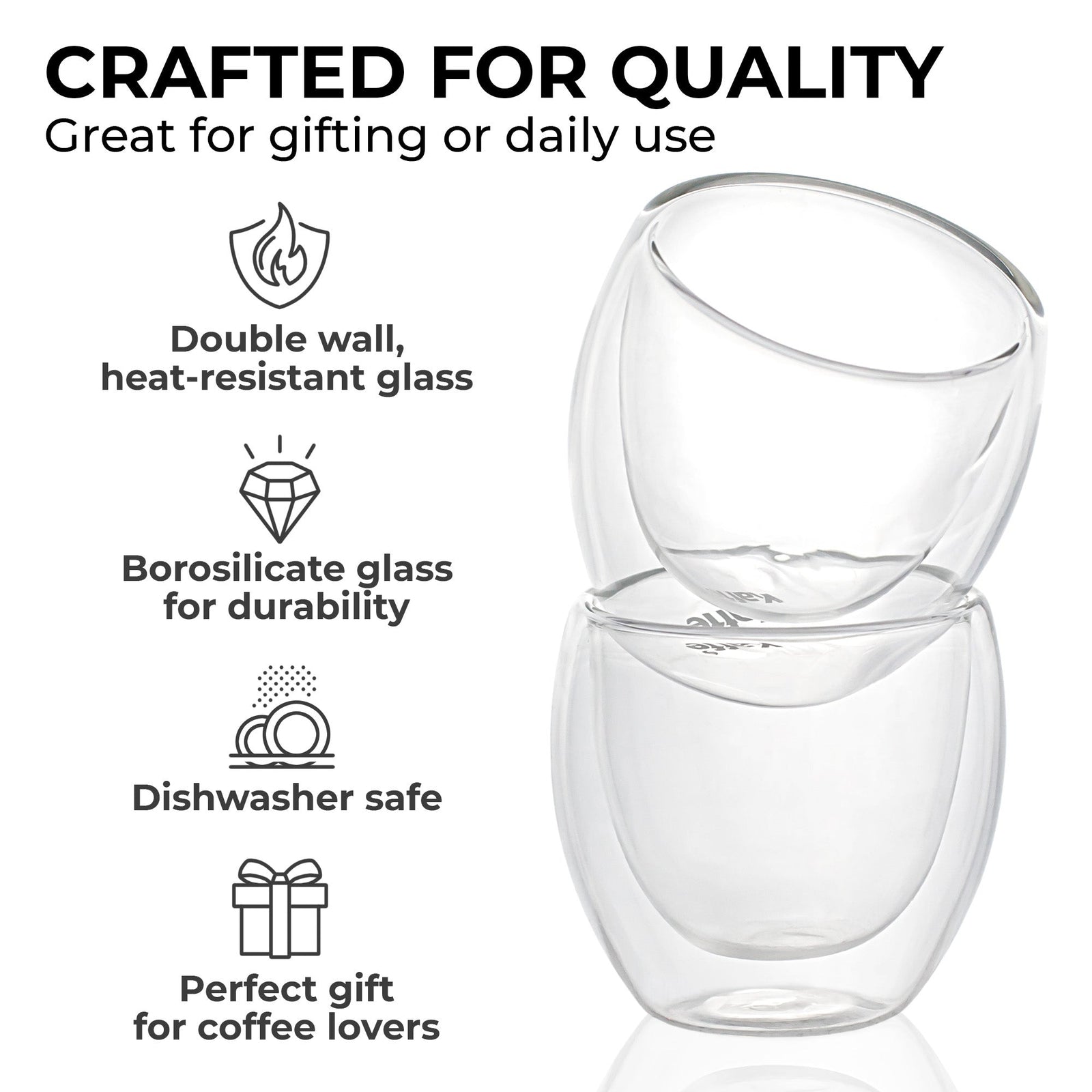 3oz Espresso Cup Set, KF4040
