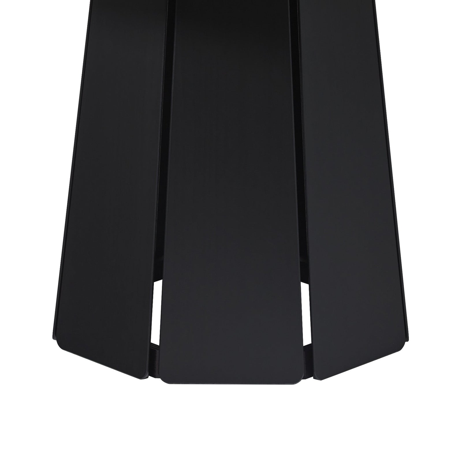 Mesa de comedor con pedestal de madera maciza redonda Koa de 48