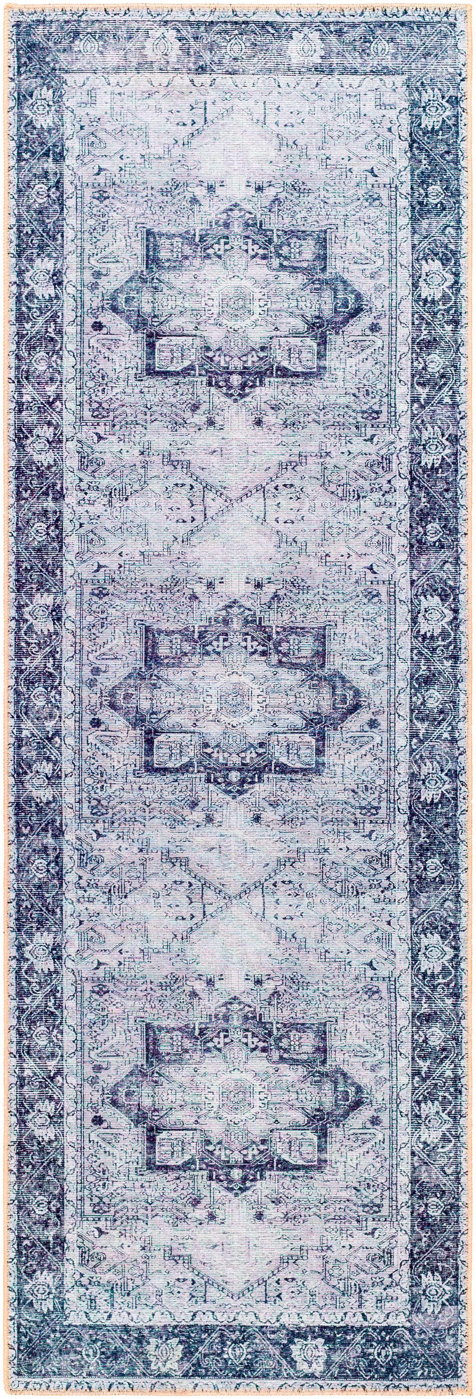 Alfombra lavable negra Rosman - Edición limitada
