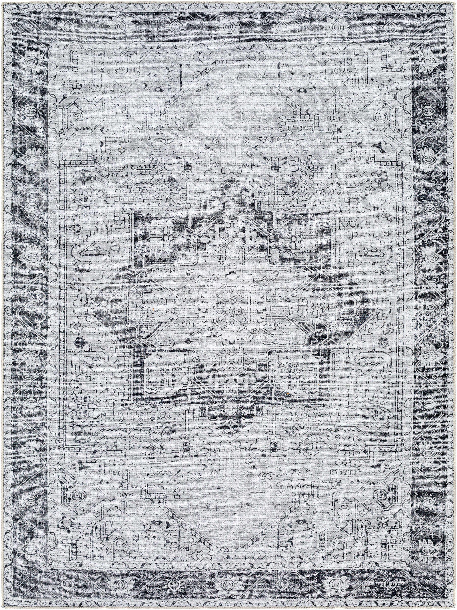Alfombra lavable negra Rosman - Edición limitada