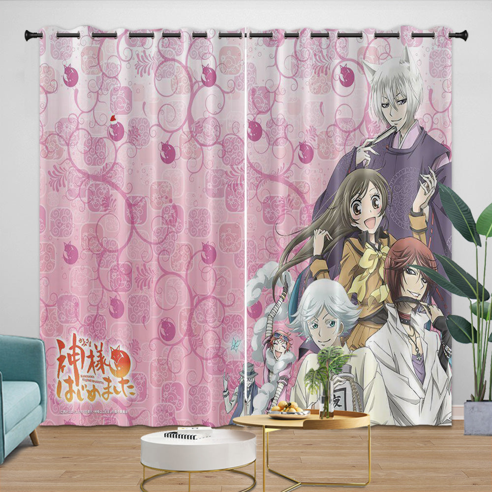 Kamisama Kiss Curtains Blackout Window Drapes Room Decoration