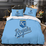 Kansas City Royals Bedding Set Quilt Cover Without Filler