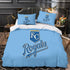 Kansas City Royals Bedding Set Quilt Cover Without Filler