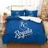 Kansas City Royals Bedding Set Quilt Cover Without Filler