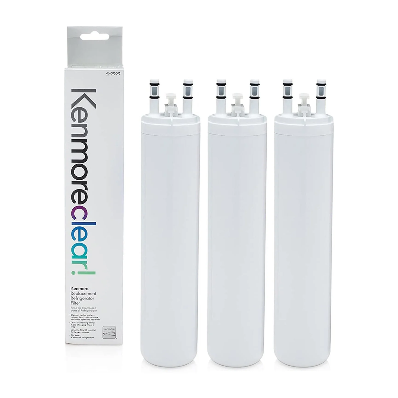 Kenmore 9999 - 46-9999, 469999, Replacement Refrigerator Water Filter (Pack of 3)
