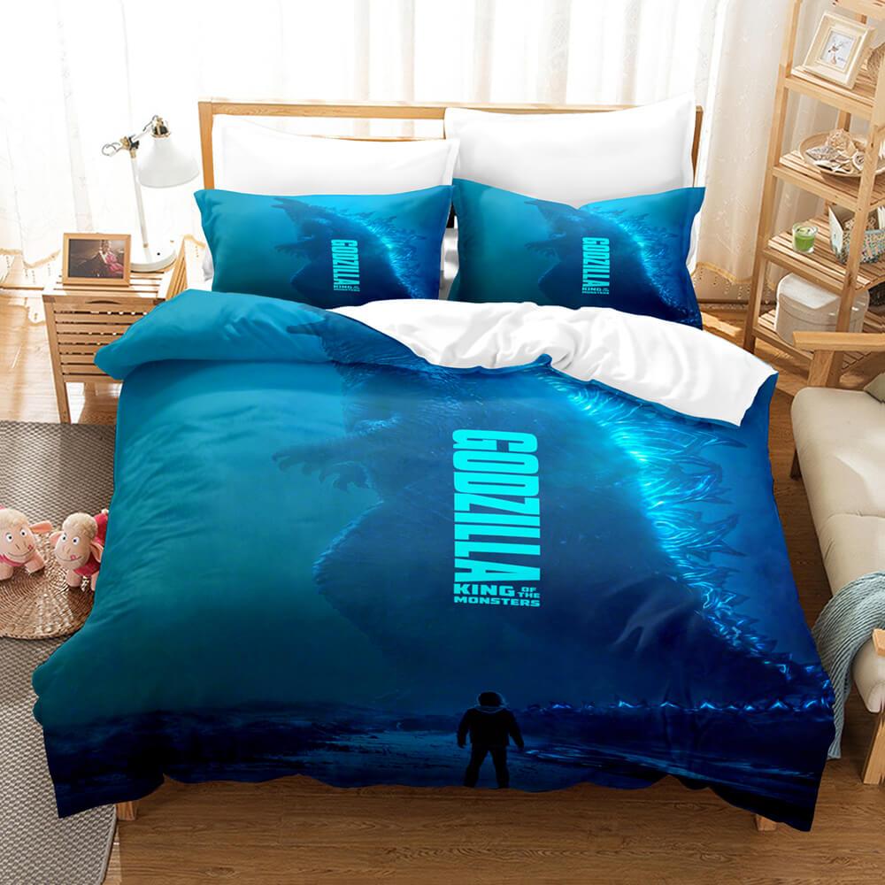 King Kong vs Godzilla Bedding Set Duvet Cover