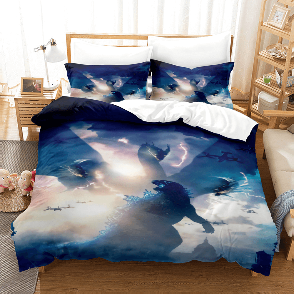 King Kong vs Godzilla Bedding Set Duvet Cover