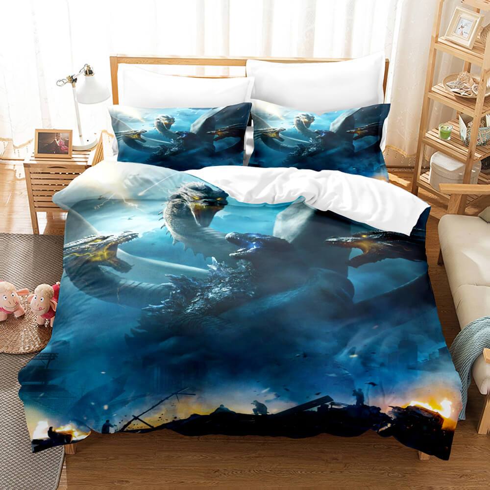 King Kong vs Godzilla Bedding Set Duvet Cover