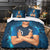 Kylian Mbappé Pattern Bedding Set Quilt Cover Without Filler