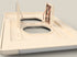 Luz de noche LED LumiCover - Duplex - Almendra clara