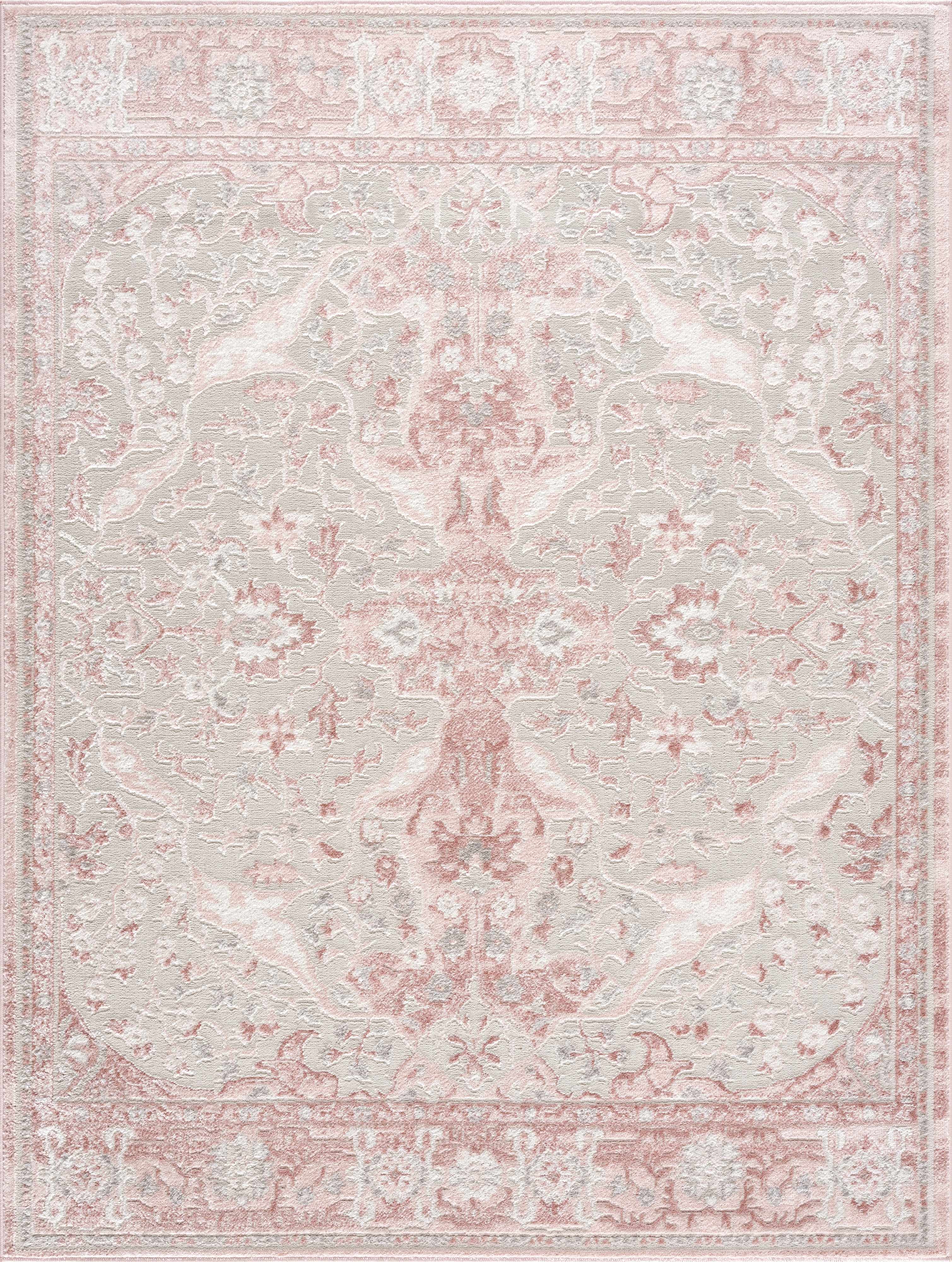Alfombra Zora color rosa