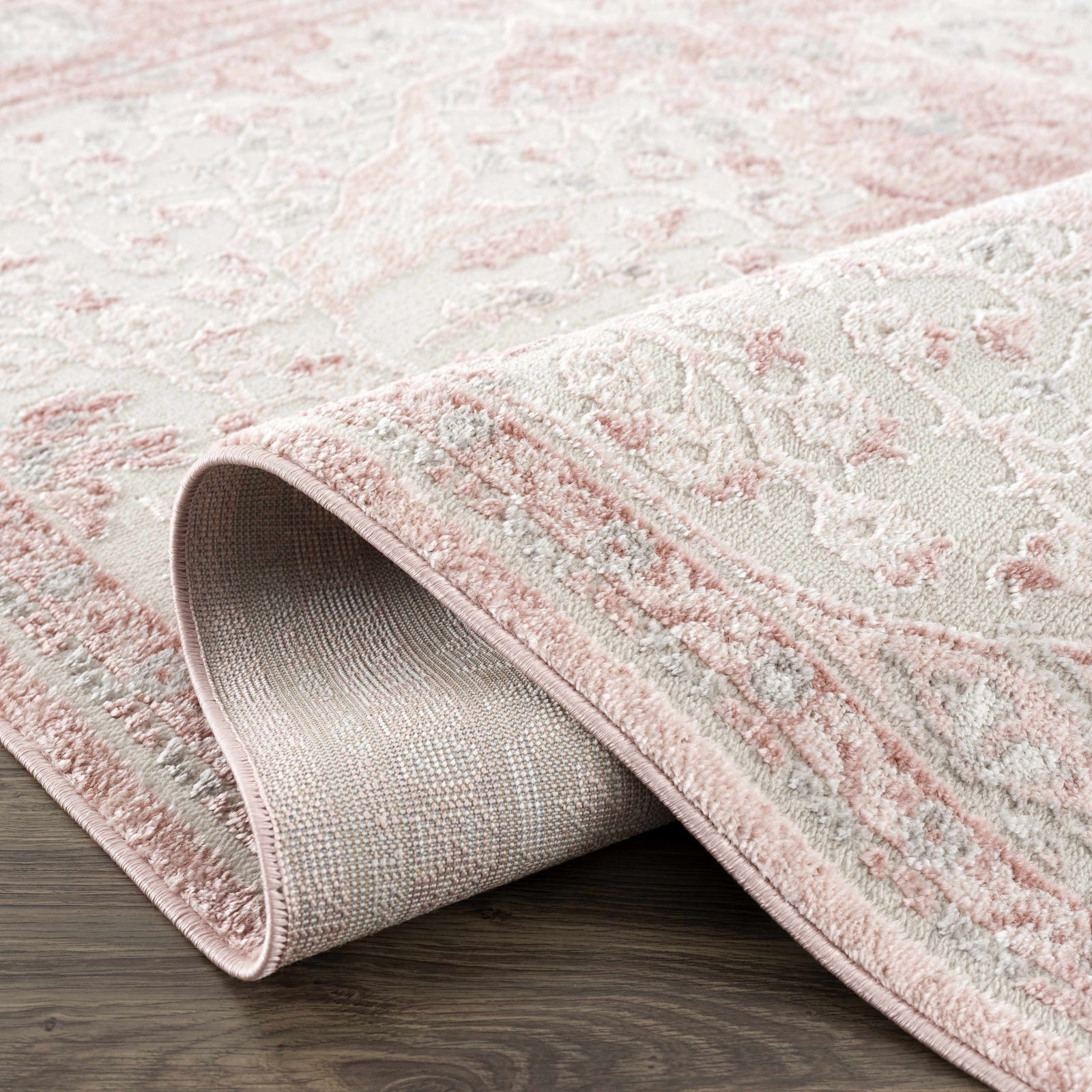 Alfombra Zora color rosa