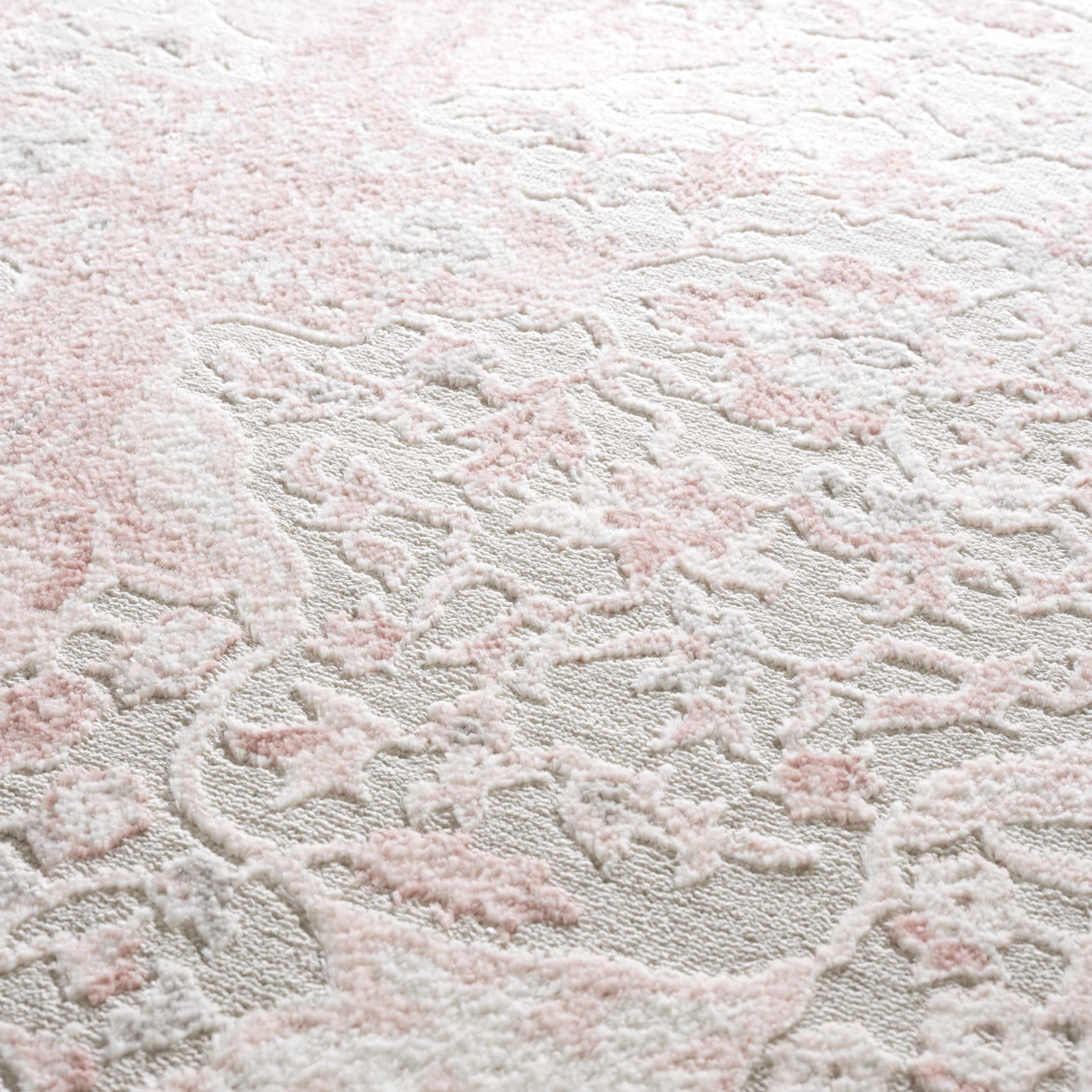 Alfombra Zora color rosa
