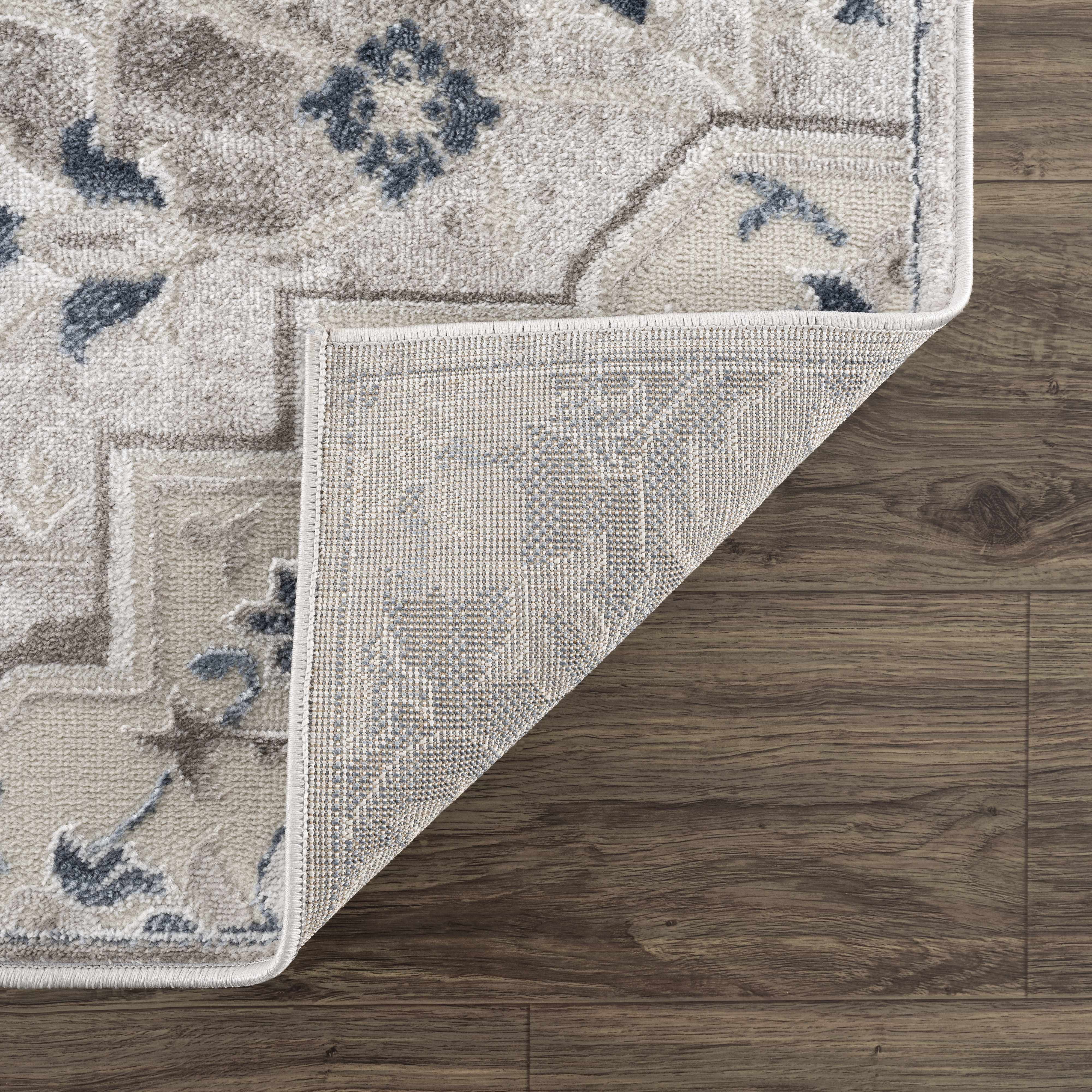 Alfombra Calum azul y gris - Liquidación