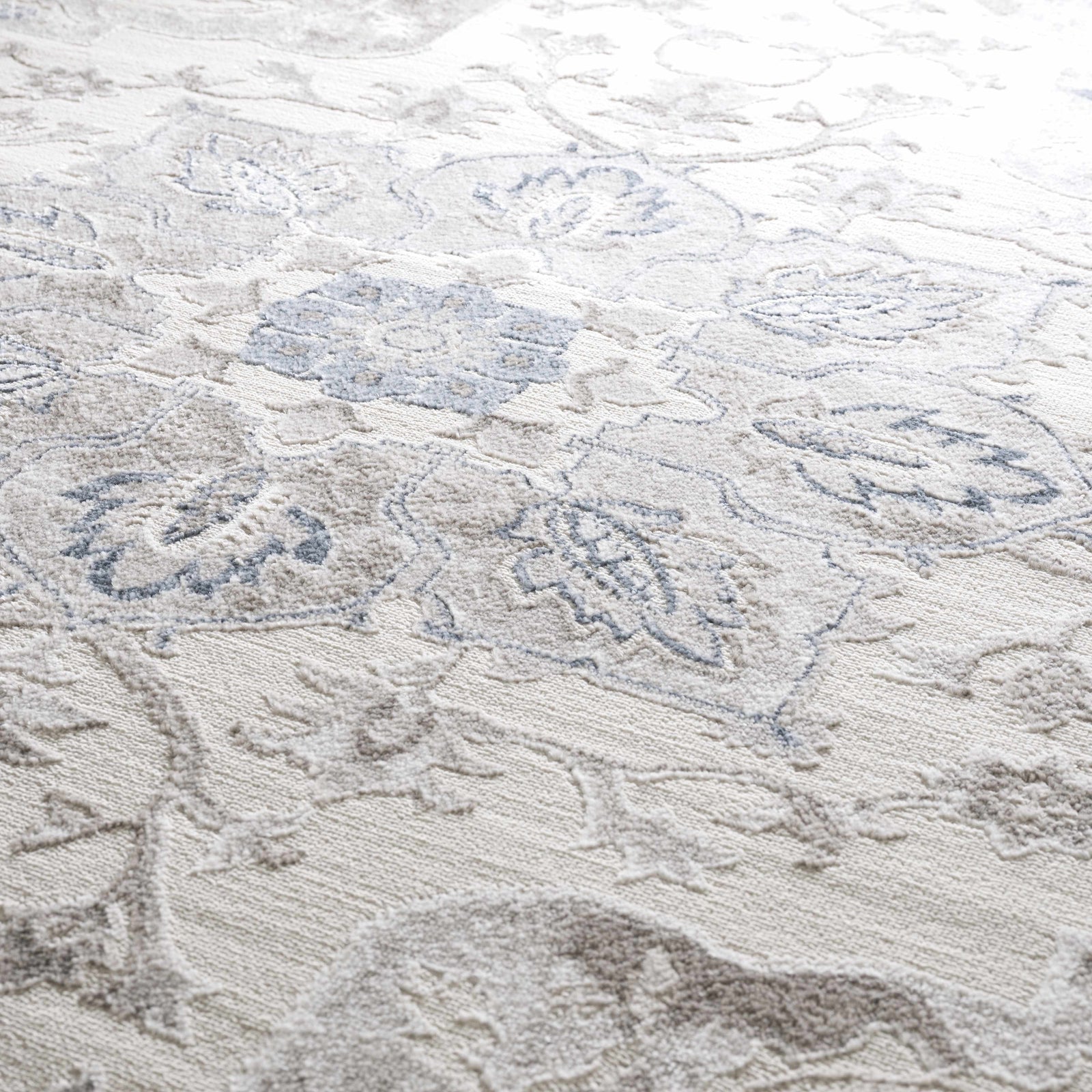 Alfombra Calum azul y gris - Liquidación