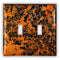 Leopard Copper - 2 Toggle Wallplate