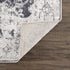 Alfombra lavable de pelo plano Hera Ivory