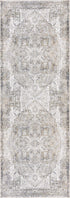 Alfombra lavable de pelo plano Hera Olive