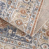 Alfombra lavable de pelo plano Gael Rust
