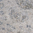 Alfombra lavable de pelo plano azul Gael