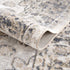 Alfombra lavable de pelo plano beige Rudo