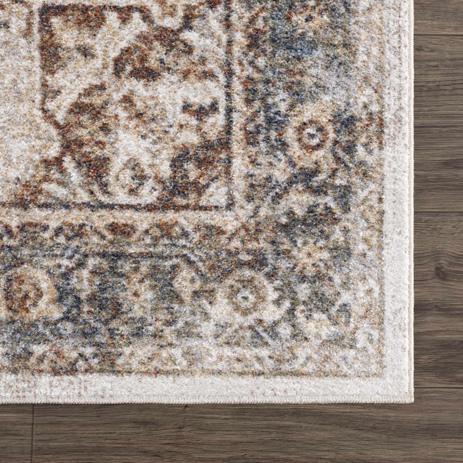 Alfombra lavable de pelo plano estilo Heritage