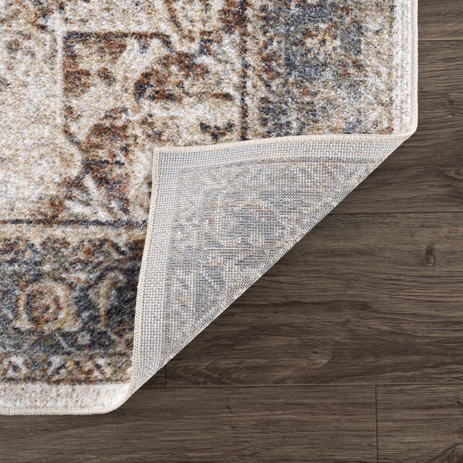 Alfombra lavable de pelo plano estilo Heritage