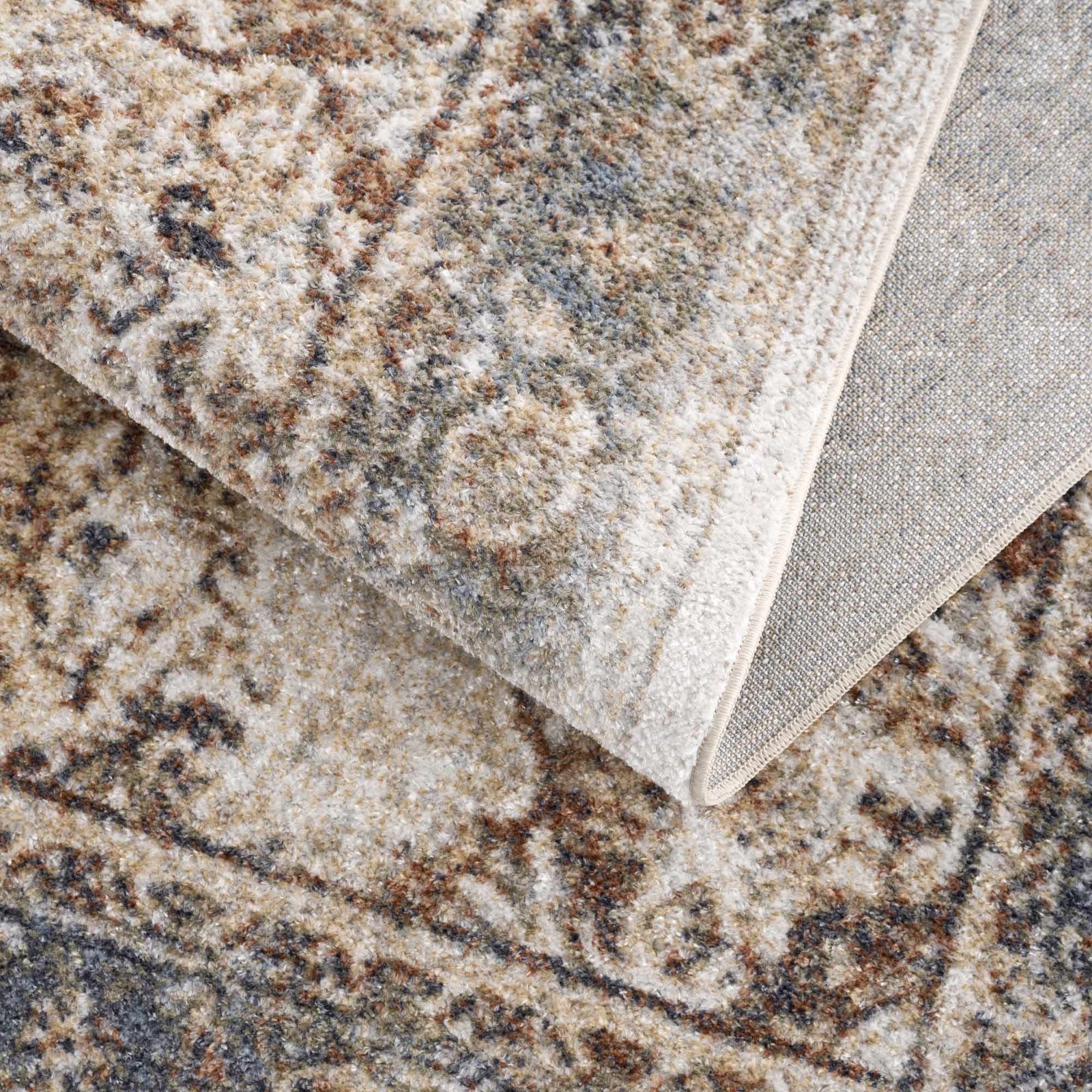 Alfombra lavable de pelo plano estilo Heritage