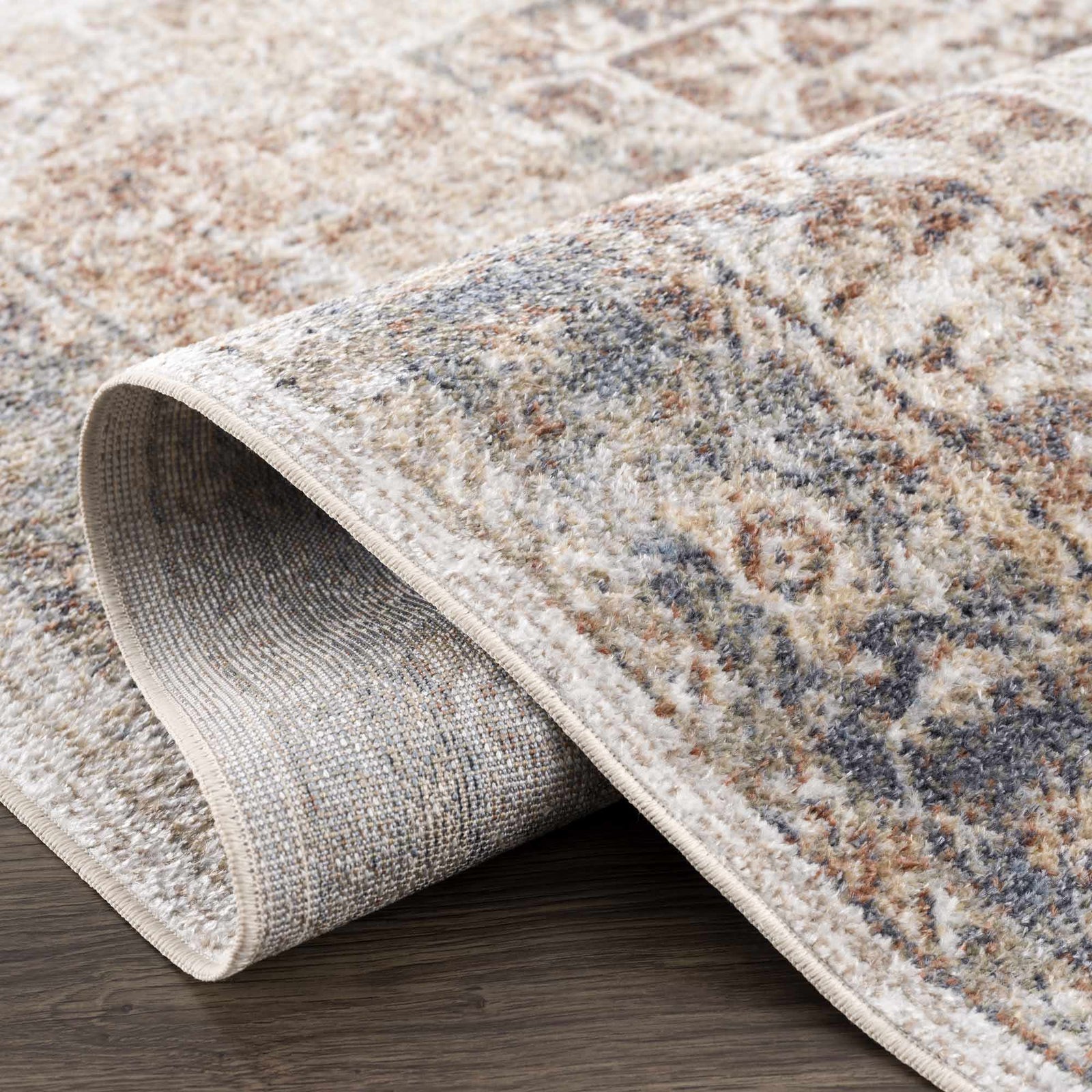 Alfombra lavable de pelo plano estilo Heritage