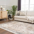 Alfombra lavable de pelo plano estilo Heritage