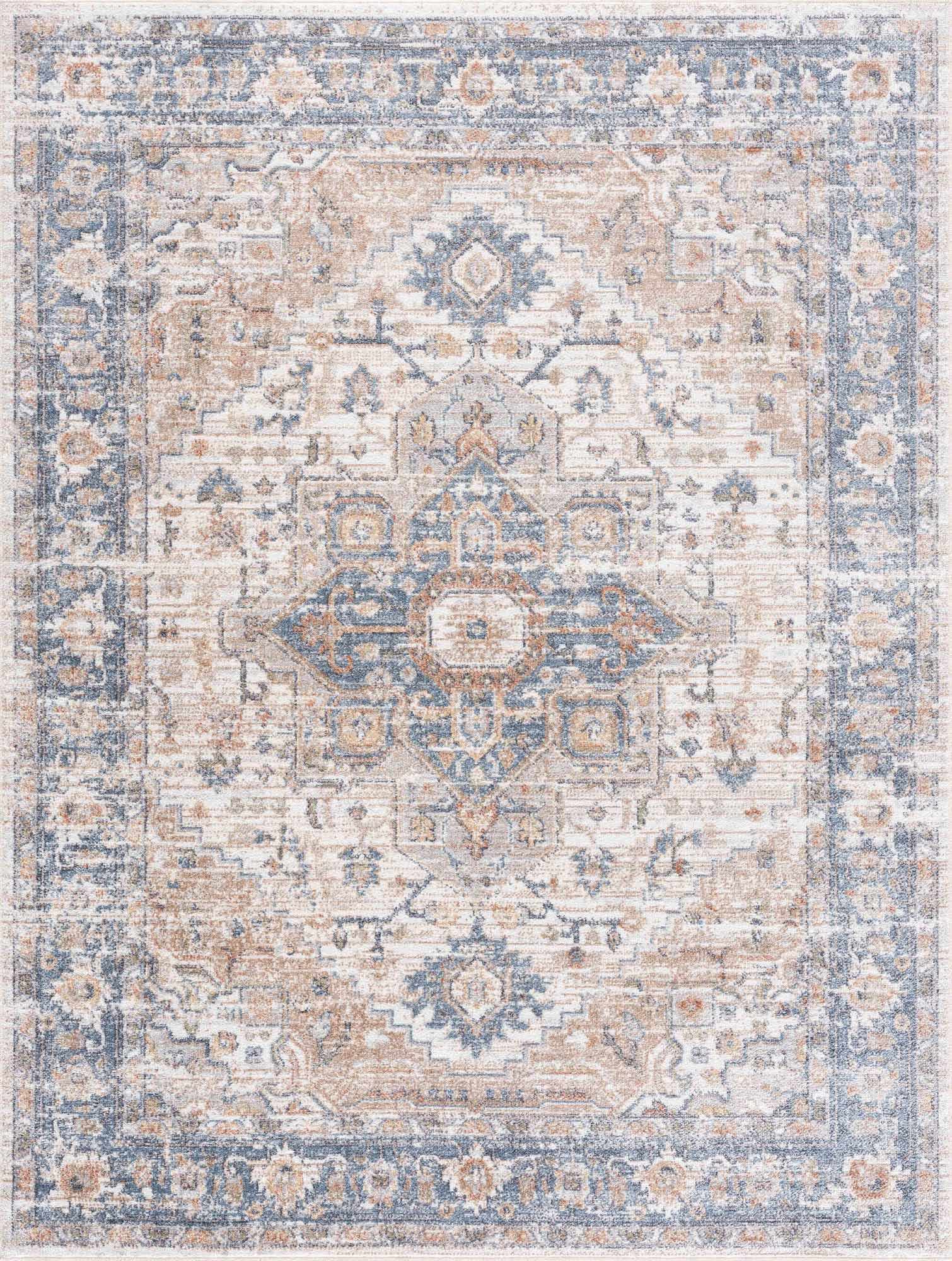 Alfombra lavable de pelo plano Ezri