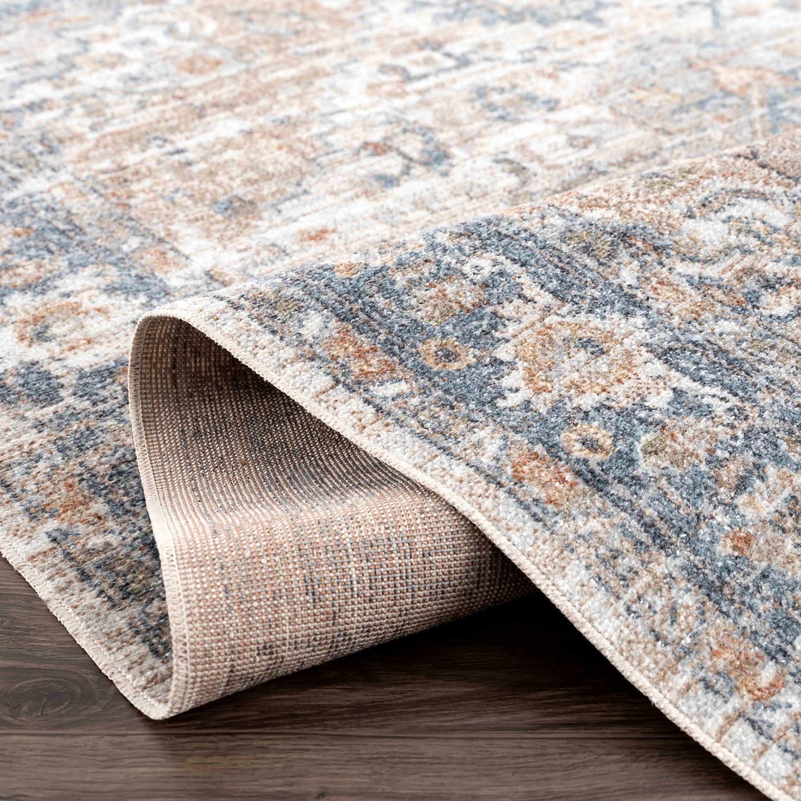 Alfombra lavable de pelo plano Ezri